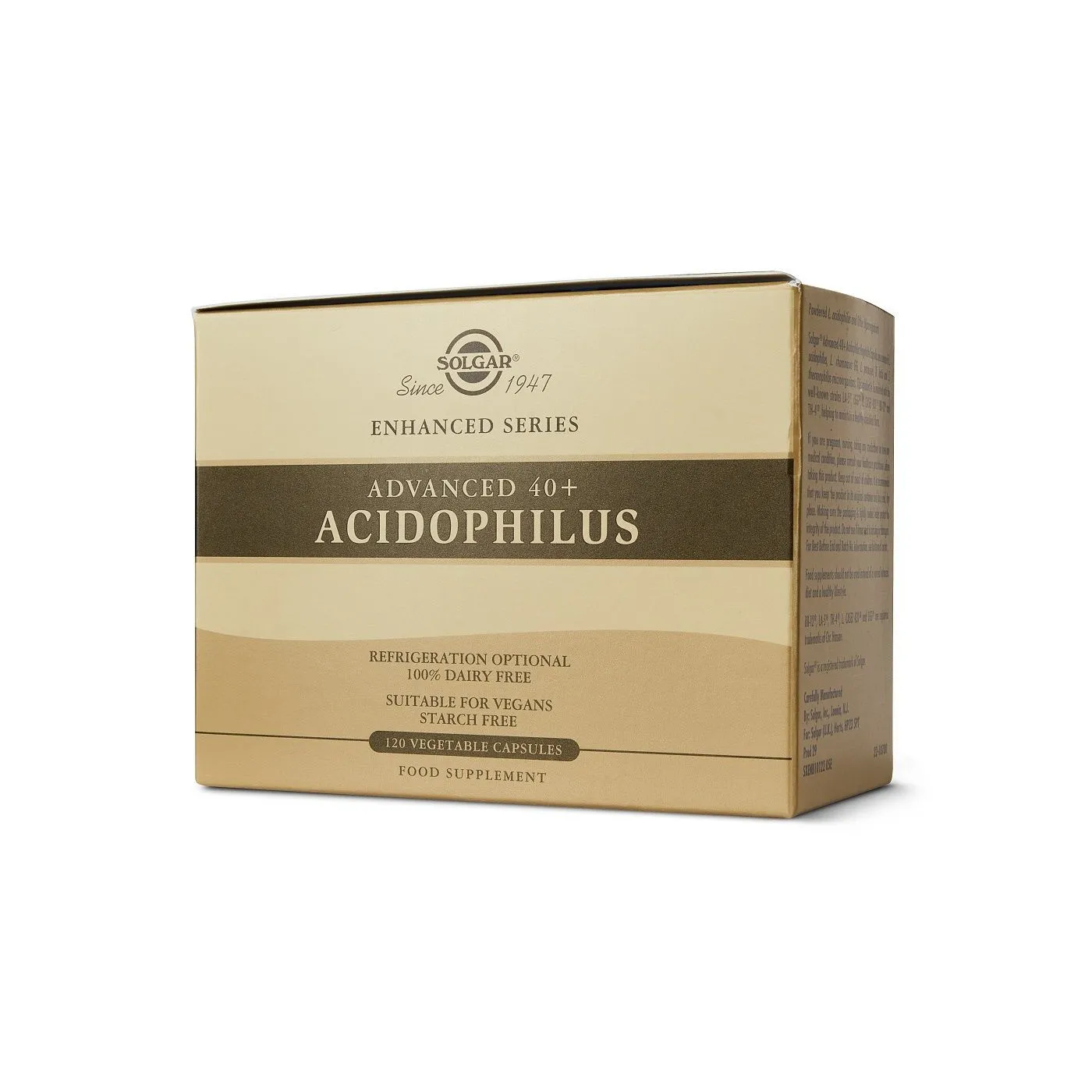 Solgar Acidophilus Avanzado 40+ 120 Caps