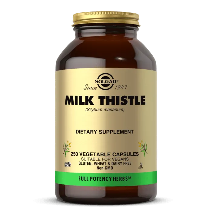 Solgar FP Milk Thistle - 250 Cápsulas Vegetales