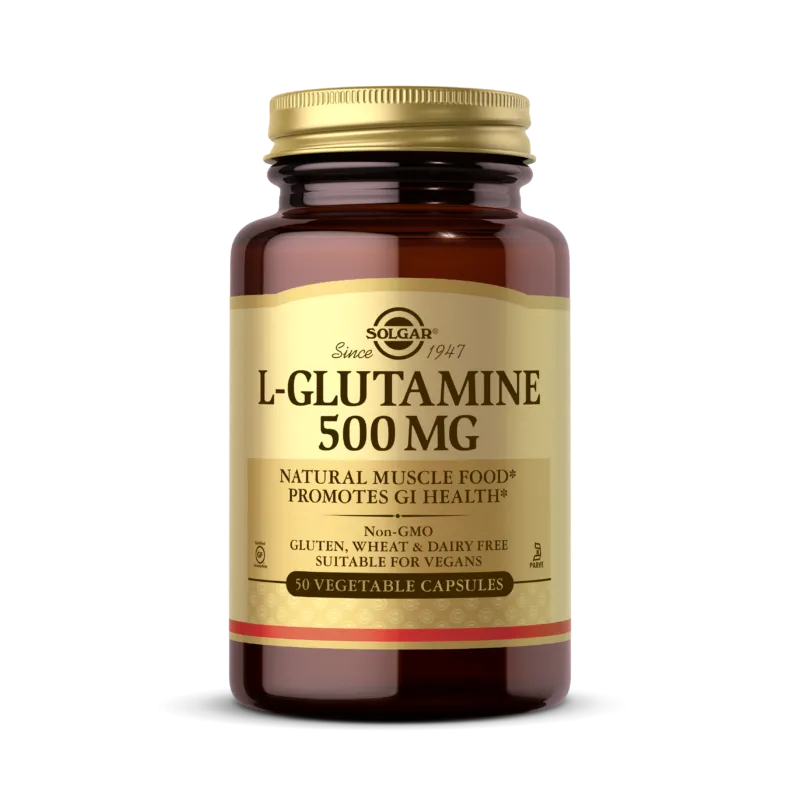 Solgar L-Glutamina 500 mg - 50 Cápsulas Vegetales
