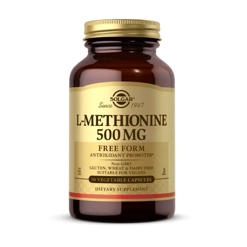 Solgar L-Metionina 500 mg - 90 Cápsulas