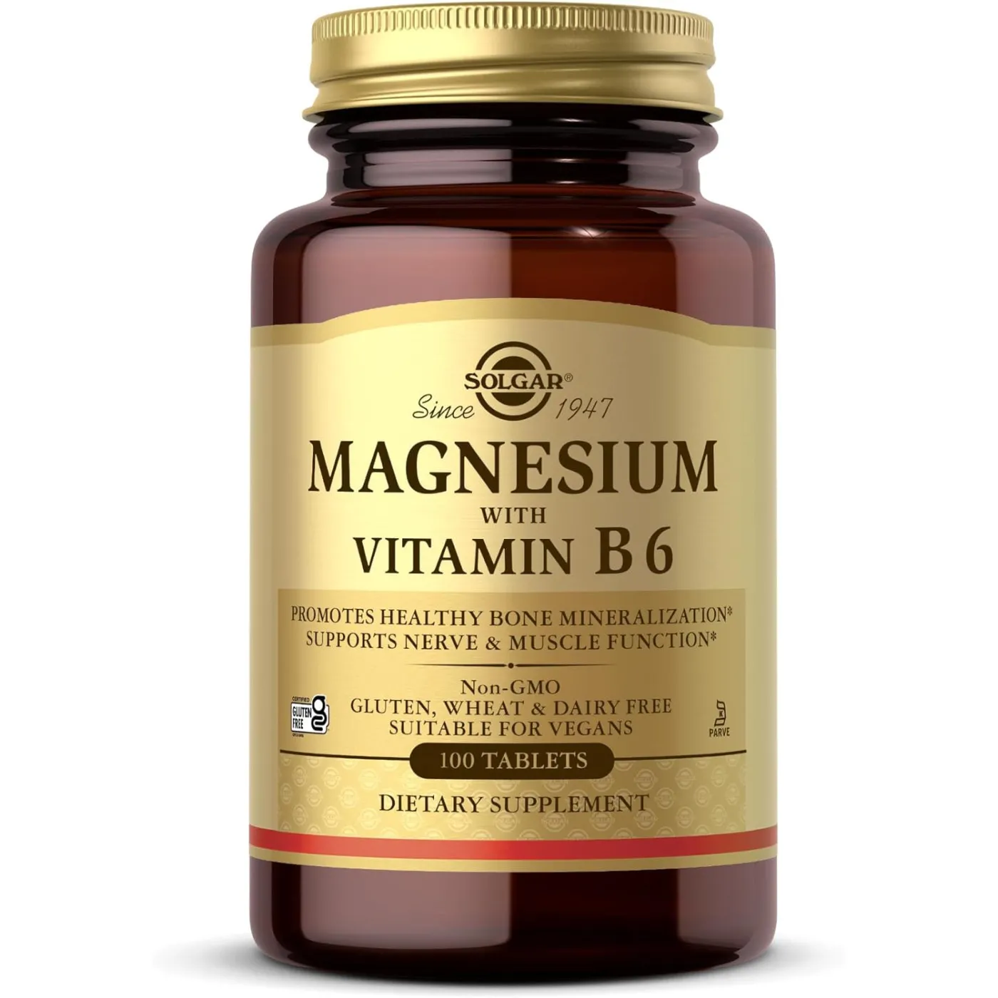 Solgar Magnesium Con Vitamina B6 100 Comprimidos