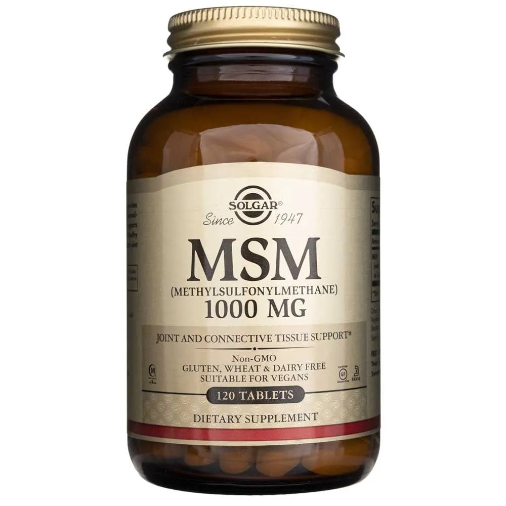 Solgar MSM 1000 mg - 120 Tabletas
