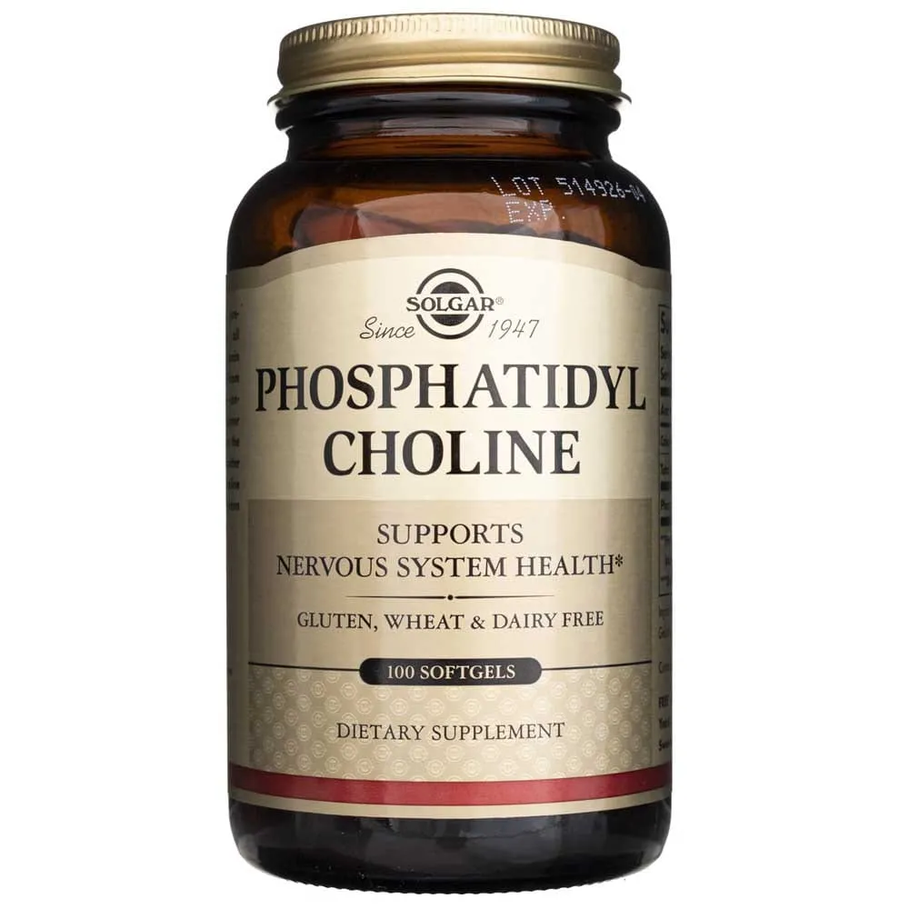 Solgar Fosfatidilcolina - 100 cápsulas blandas