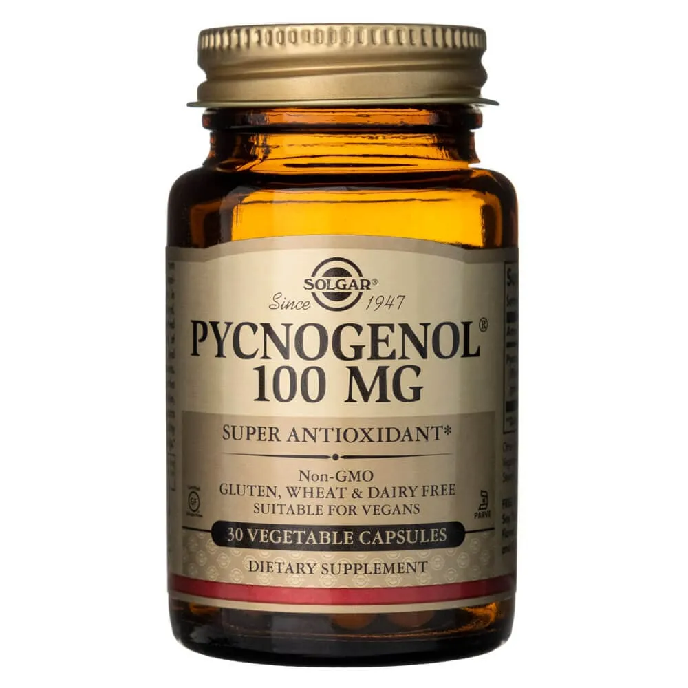 Solgar Pycnogenol 100 mg - 30 Cápsulas Vegetales