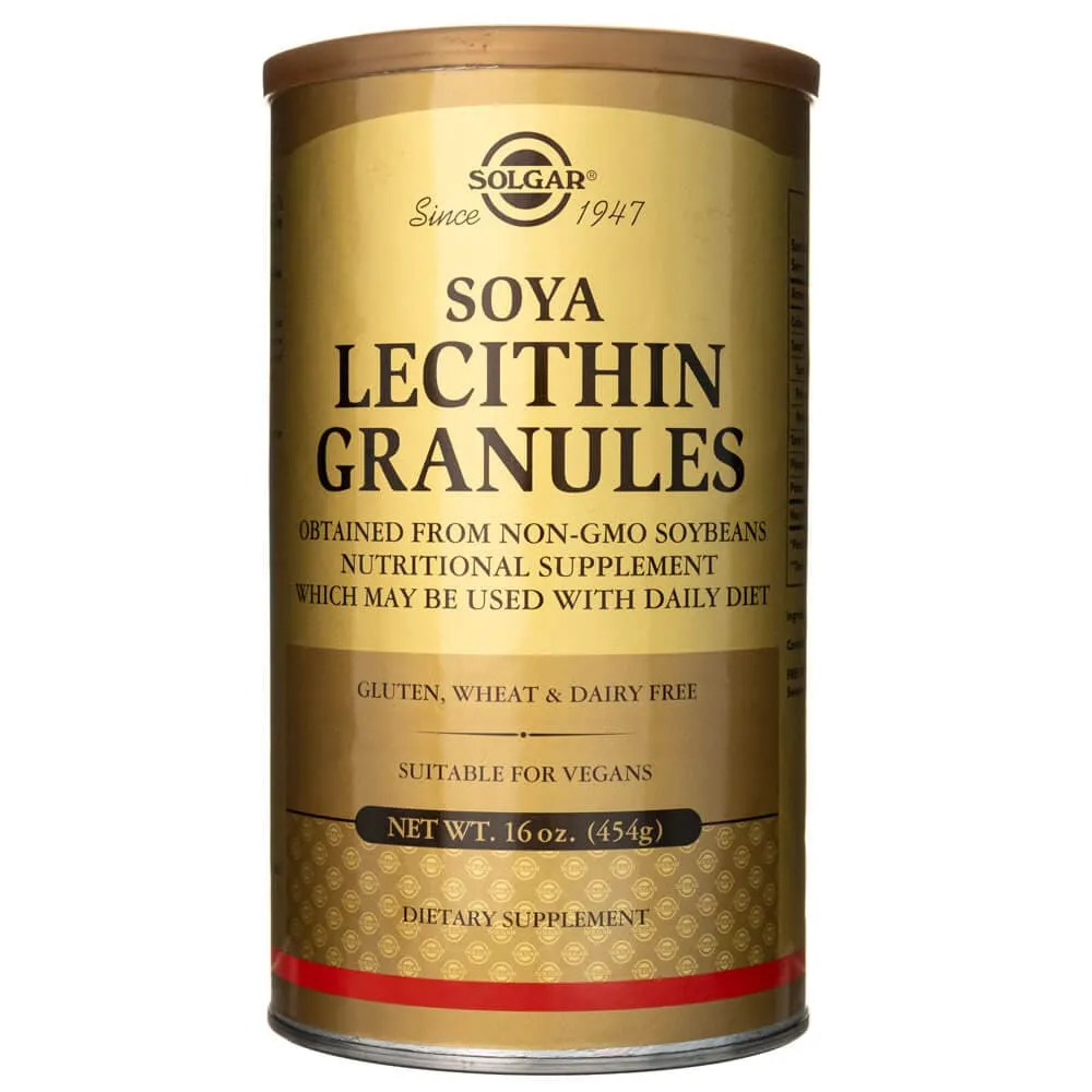 Solgar Lecitina de soja en gránulos - 454 g