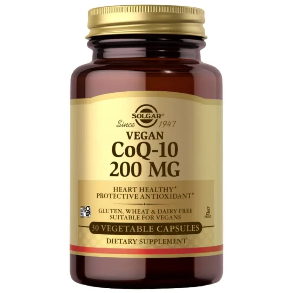 Solgar Coenzima Q10 Vegana 200 mg - 30 Cápsulas
