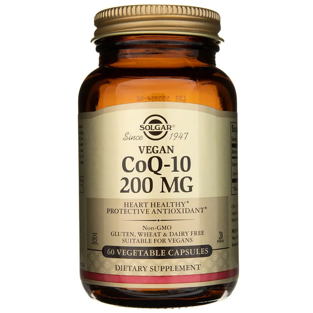Solgar CoQ-10 vegano 200 mg - 60 cápsulas vegetales