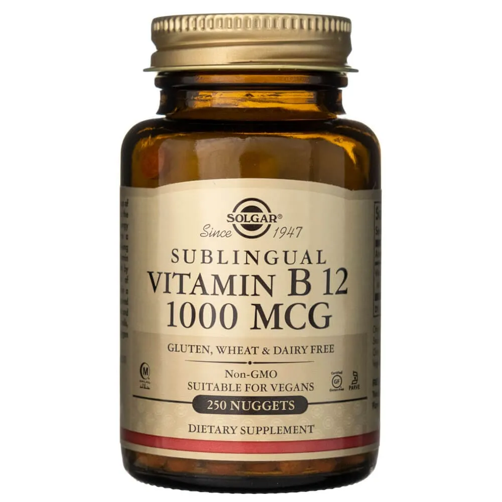Solgar Vitamina B12 1000 mcg - 250 Tabletas