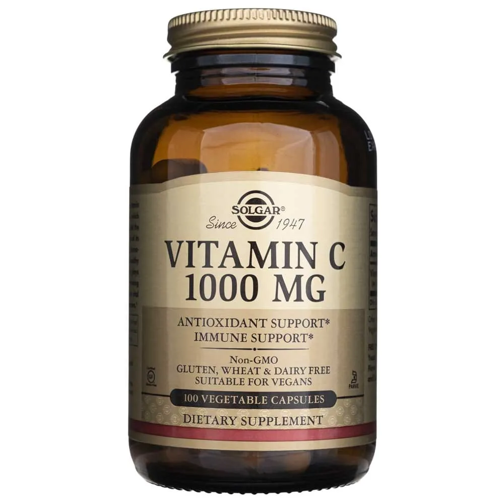 Solgar Vitamina C 1000 mg - 100 Cápsulas Vegetales