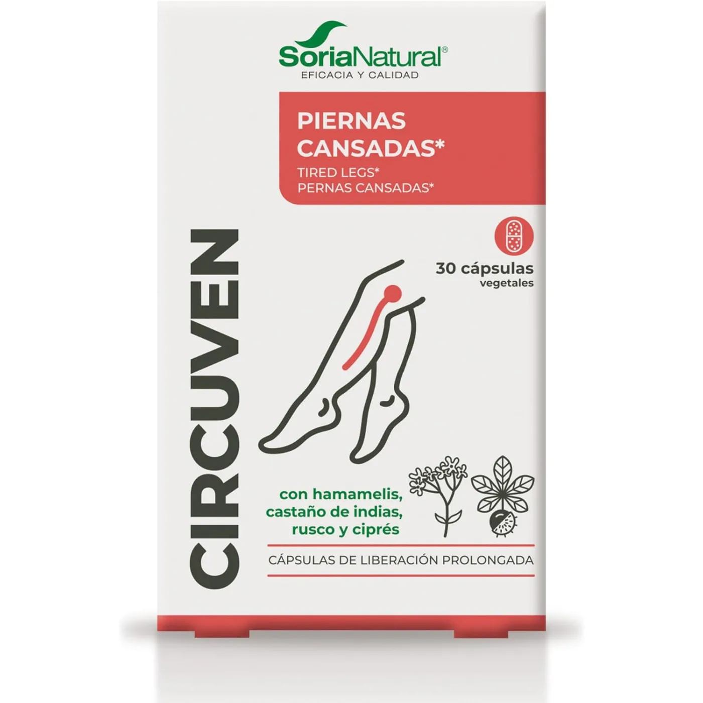 Soria Natural Circuven 30 Capsulas