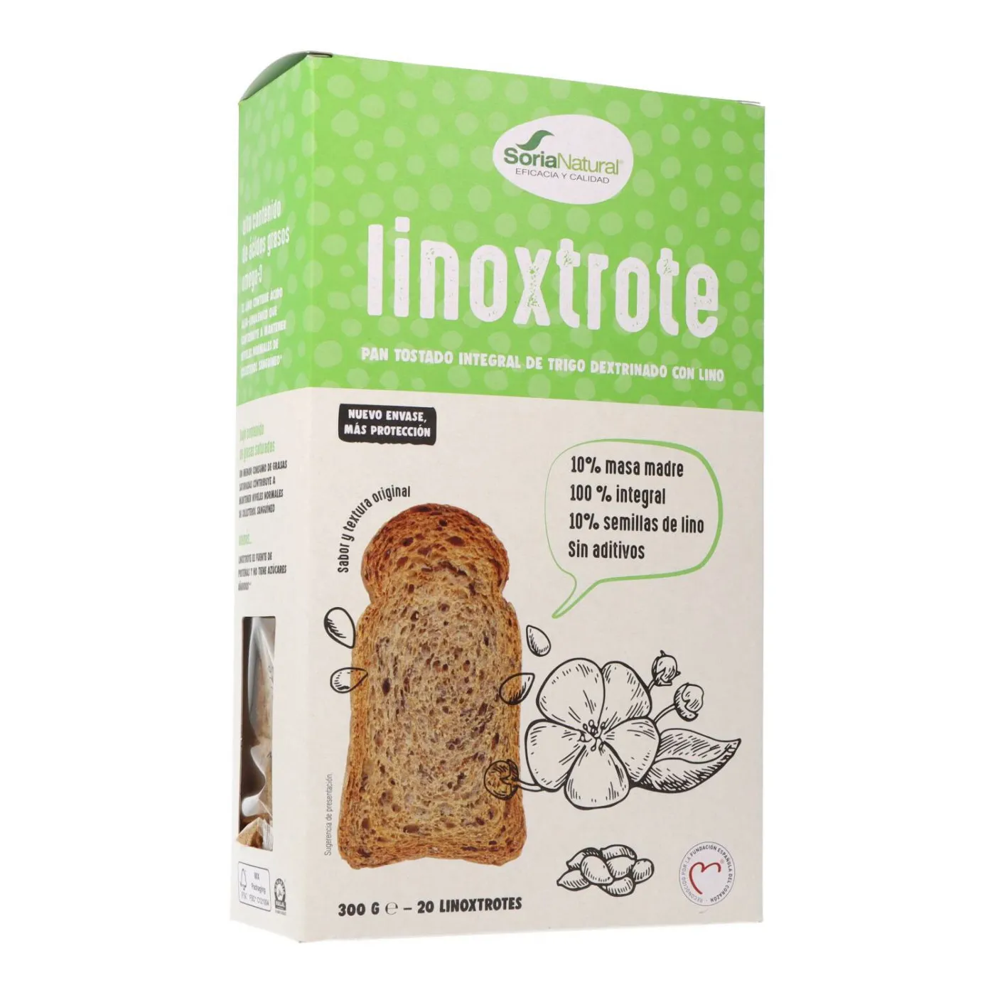 Soria Natural Pan Linoxtrote 300 g