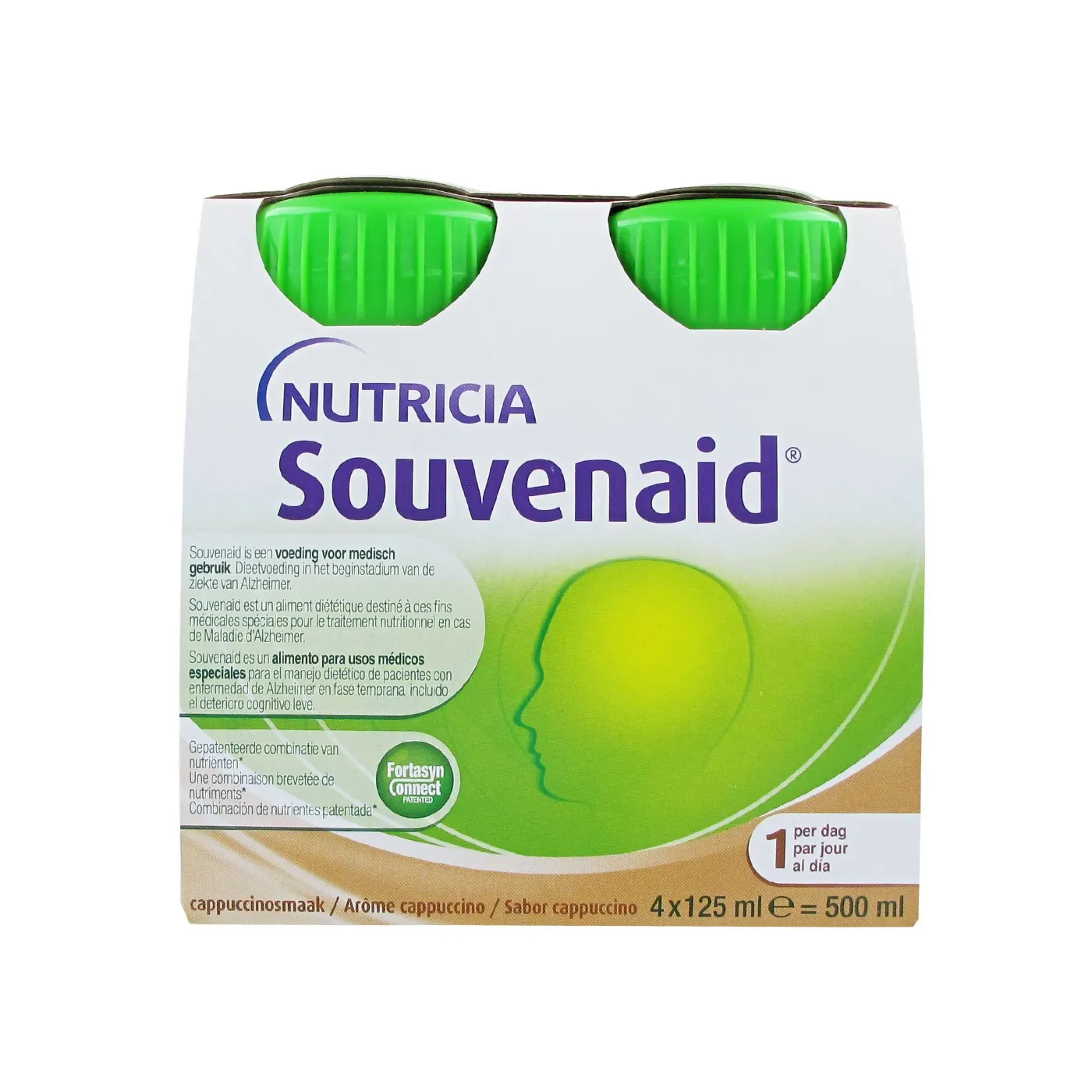 Souvenaid Cappuccino 4 Botellas X 125 ml