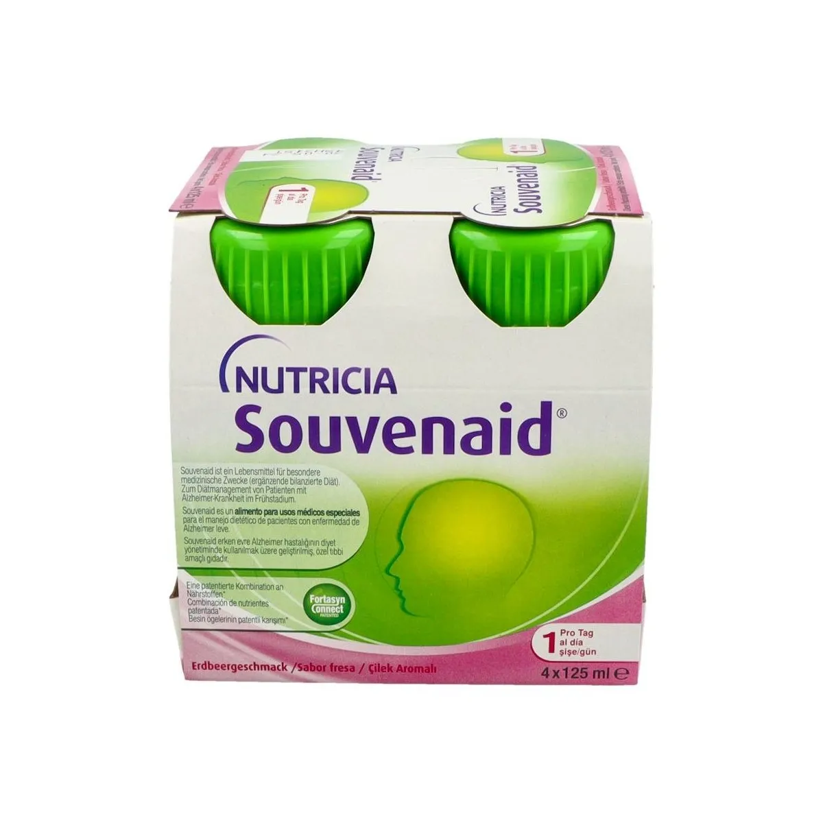 Souvenaid Fresa Bot 4X125 Ml