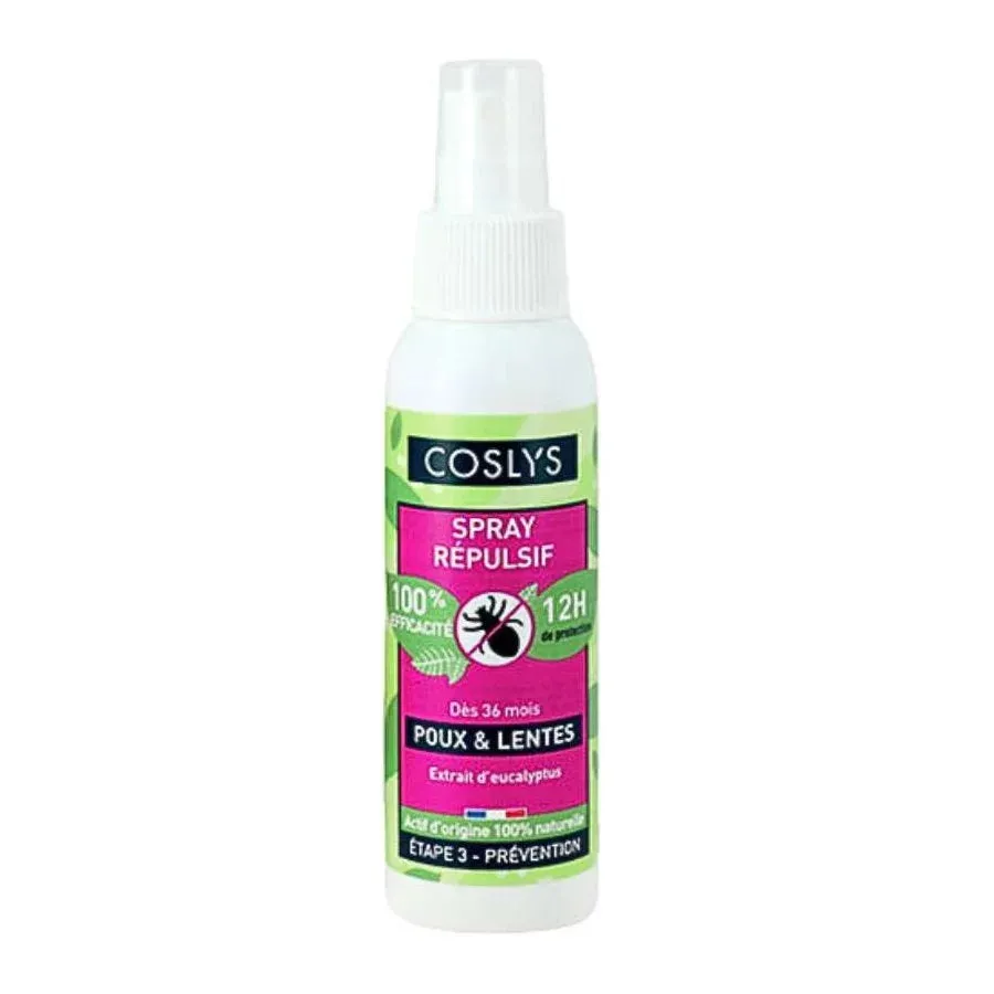 Spray Repelente de Piojos y Liendres - 100ml - Coslys