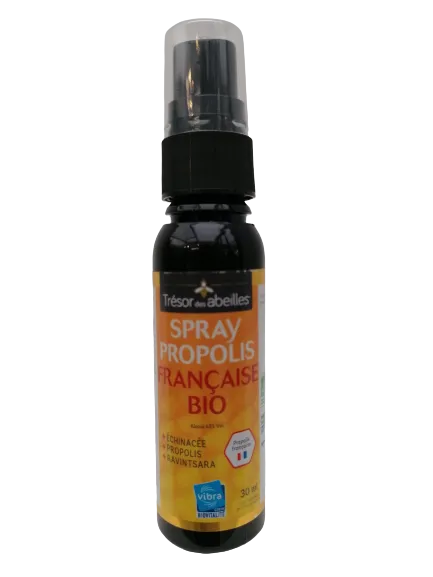 Spray de propóleo orgánico-30ml-El tesoro de las abejas