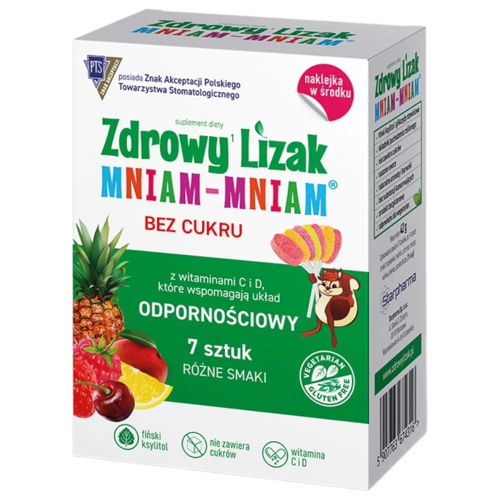 Starpharma Healthy Lollipop, Inmunidad - 7 Piezas