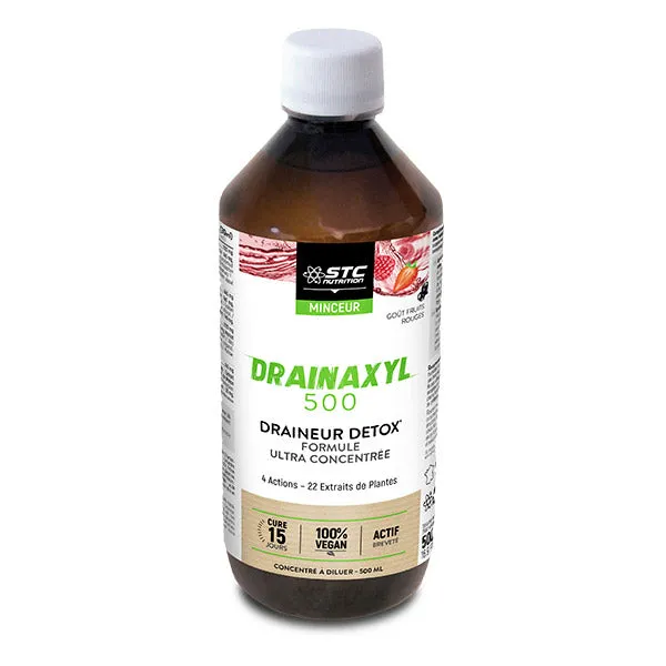 Drainaxyl 500 escurridor detox frutos rojos - 500ml - STC