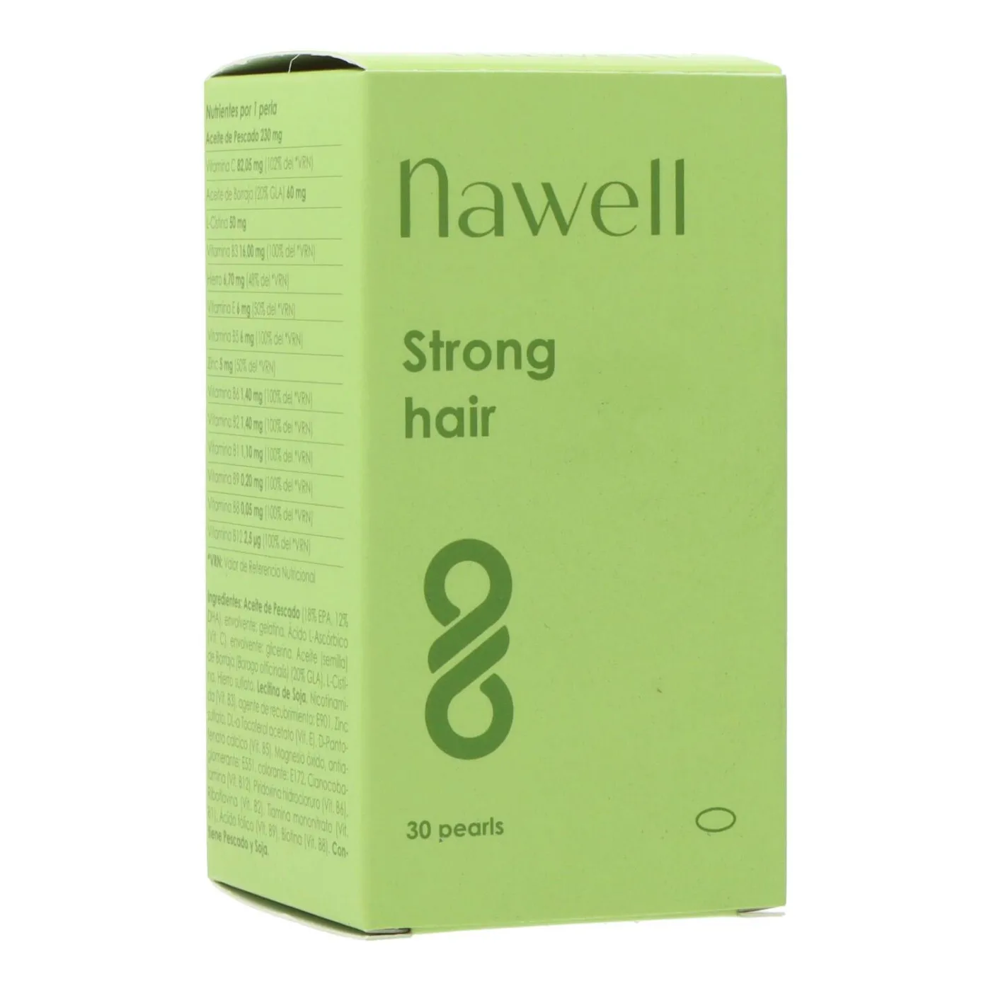 Strong Hair Natwell 30 Perlas