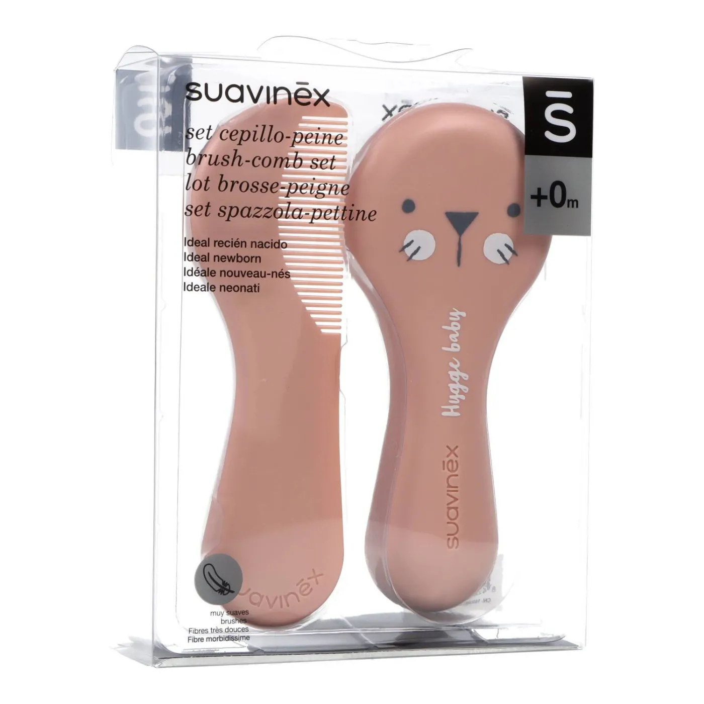 Suavinex Cepillo Y Peine Rosa