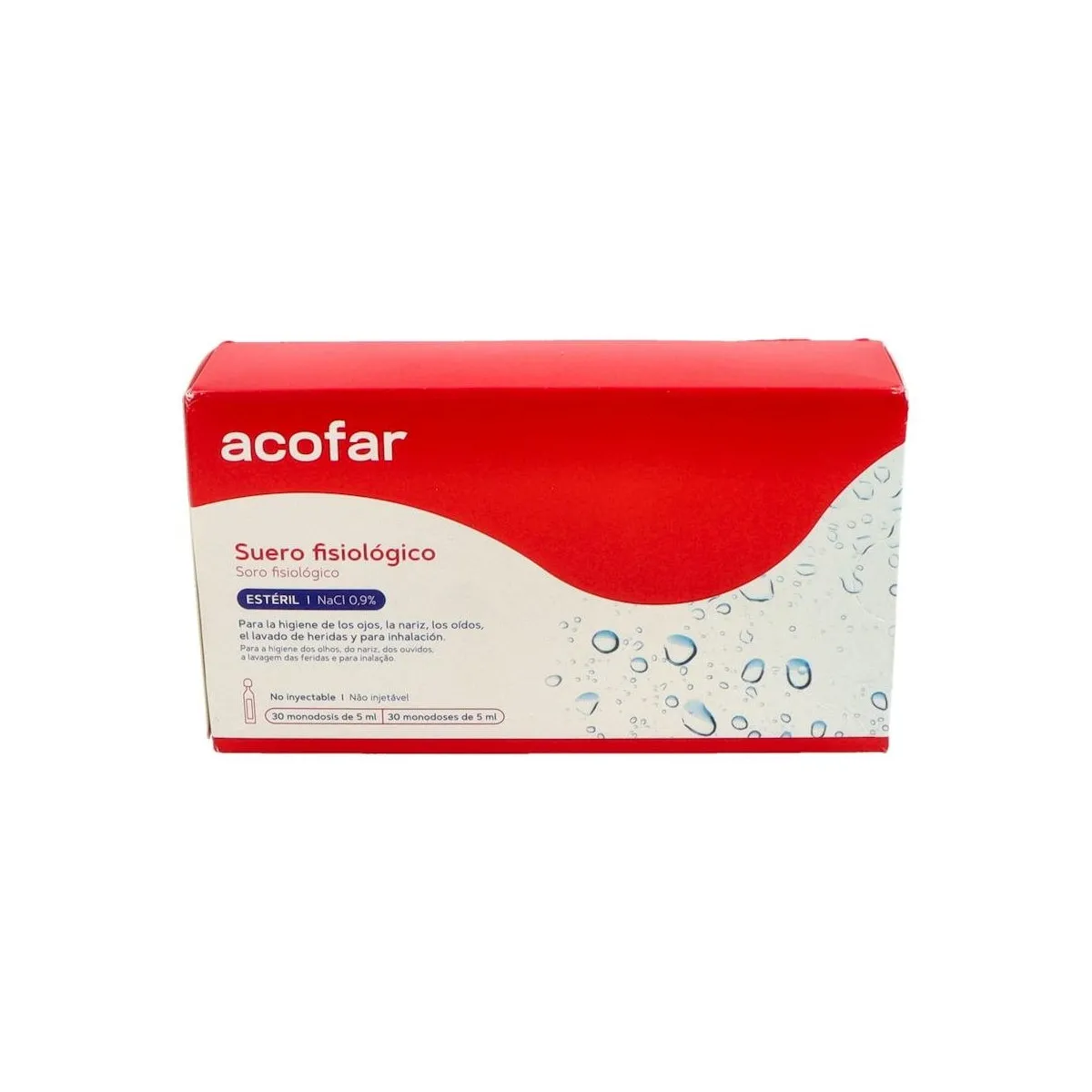 Suero Acofar Fisiolog 30 Unid 5 Ml