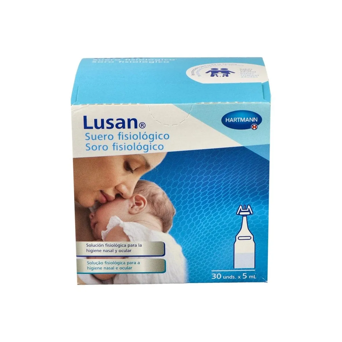 Suero Lusan Fisio Nasal Monod 5 Ml 30 U