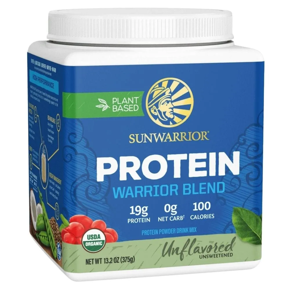 Sunwarrior Warrior Blend Protein, Natural USA - 375 g