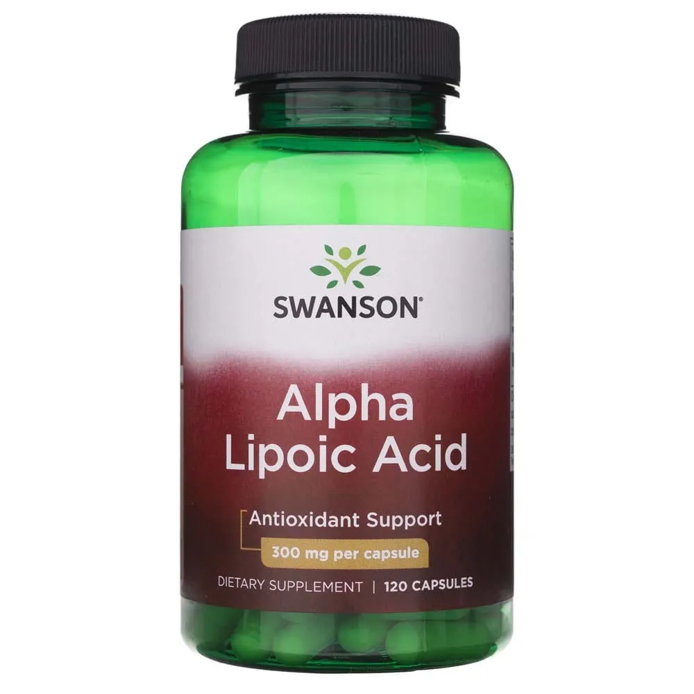 Swanson Ácido Alfa Lipoico (ALA) 300 mg - 120 Cápsulas