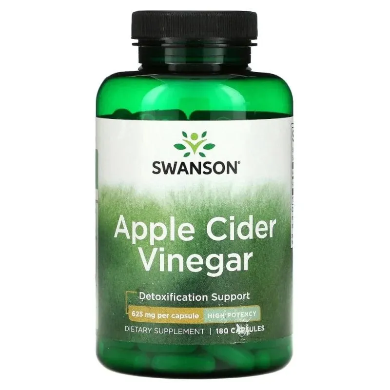 Swanson Vinagre de sidra de manzana 625 mg - 180 Cápsulas