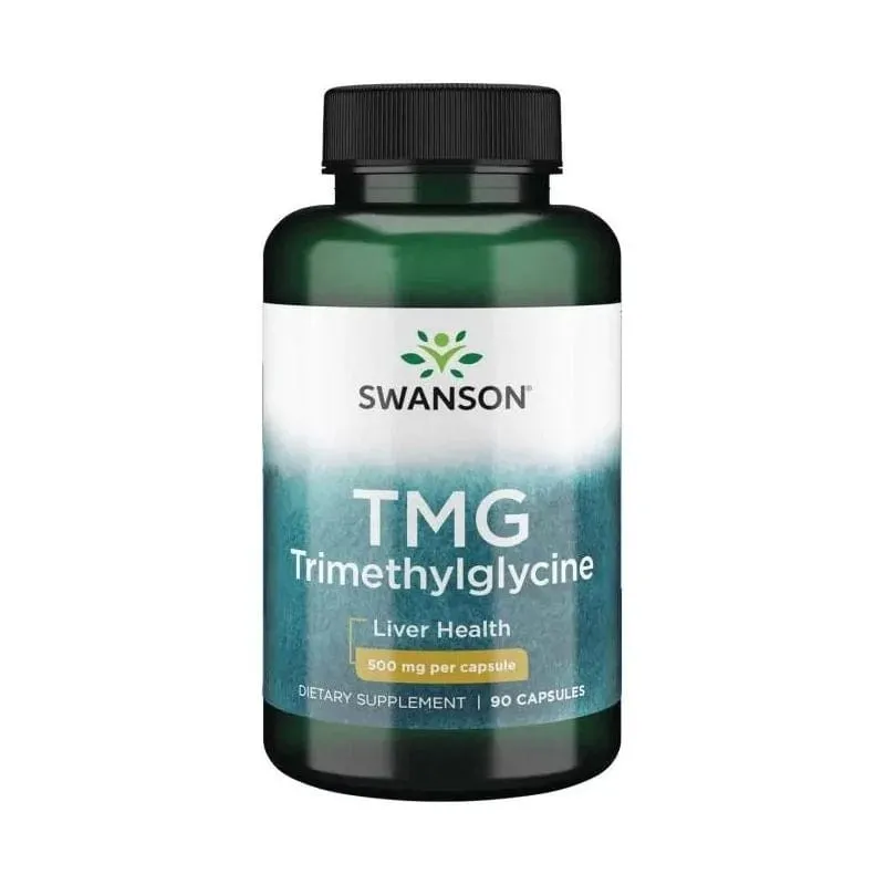 Swanson TMG (Trimetilglicina) 500 mg - 90 Cápsulas