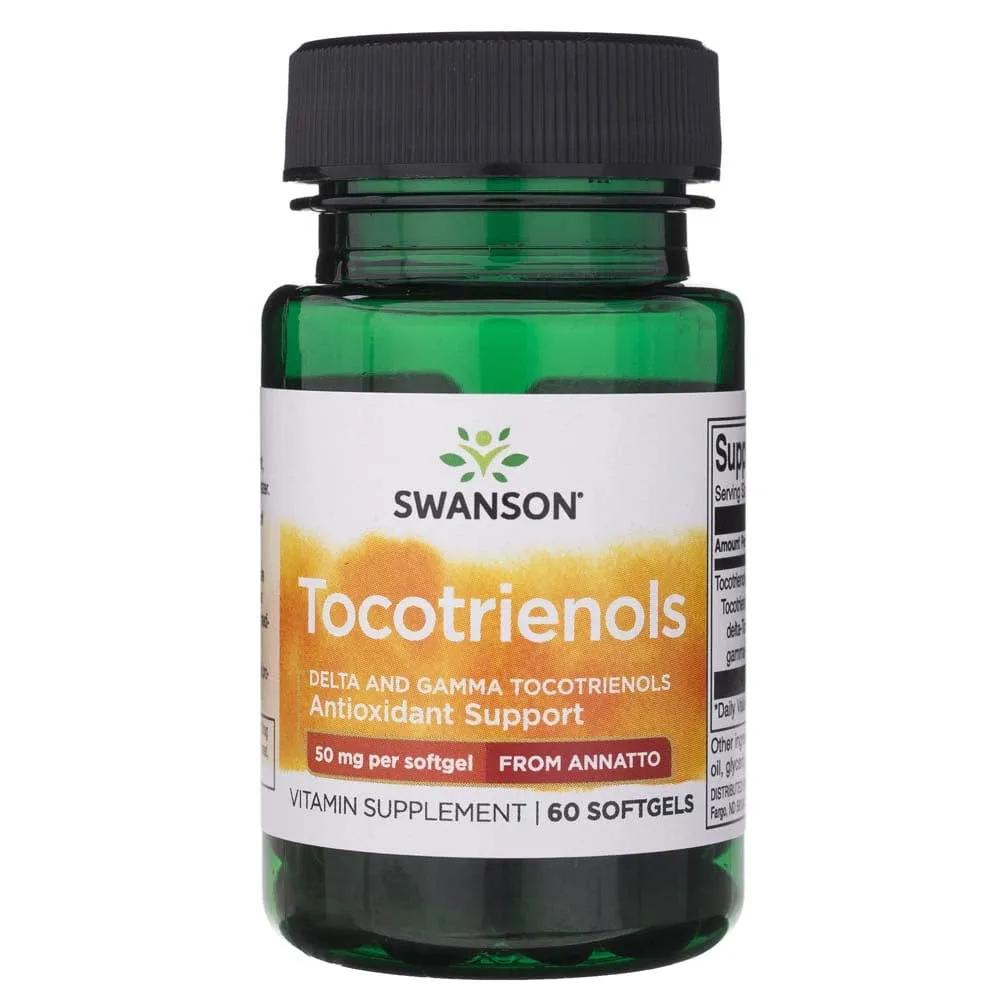 Swanson Tocotrienoles 50 mg - 60 Cápsulas blandas