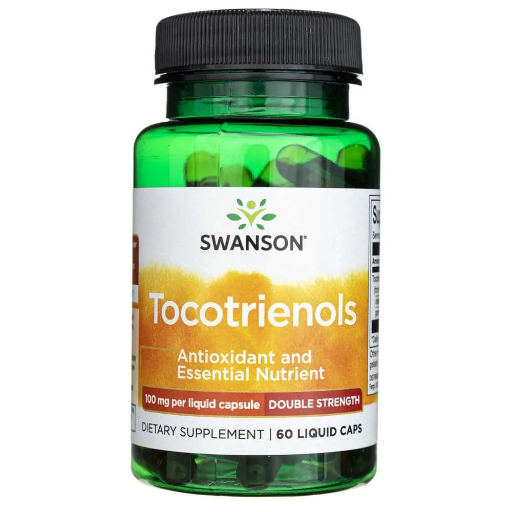 Swanson Tocotrienoles - Doble potencia 100 mg - 60 cápsulas blandas
