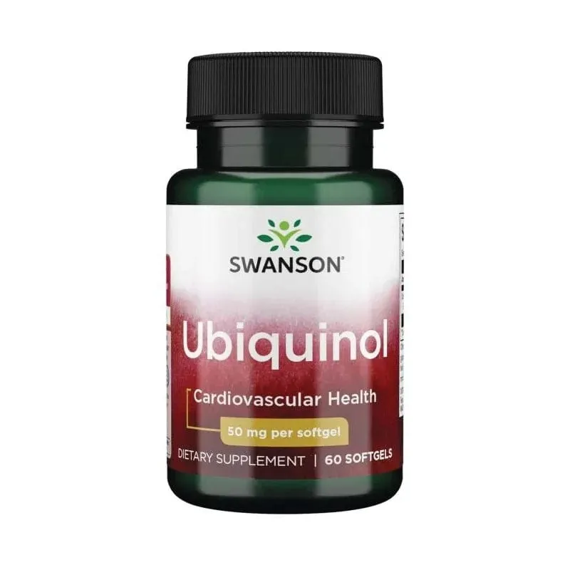 Swanson Ubiquinol 50 mg - 60 Cápsulas
