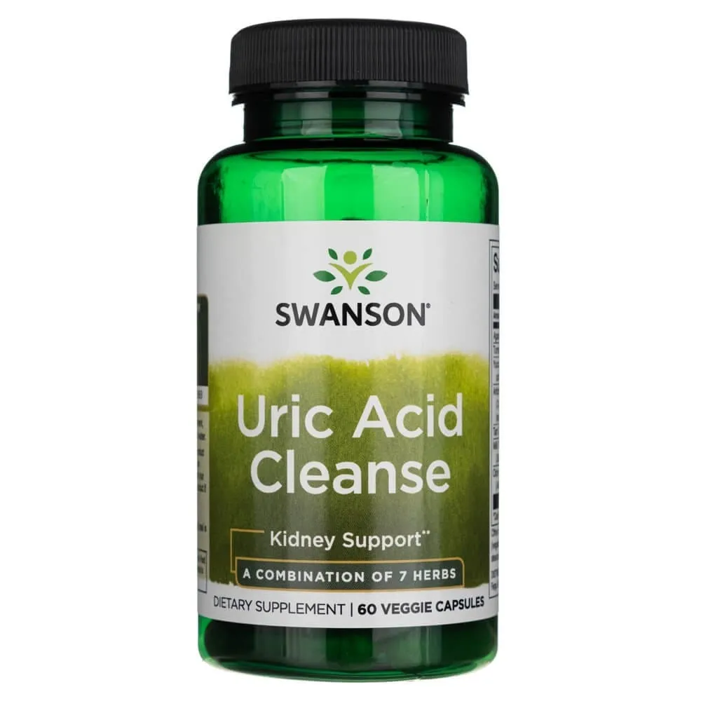 Swanson Uric Acid Cleanse - 60 Cápsulas