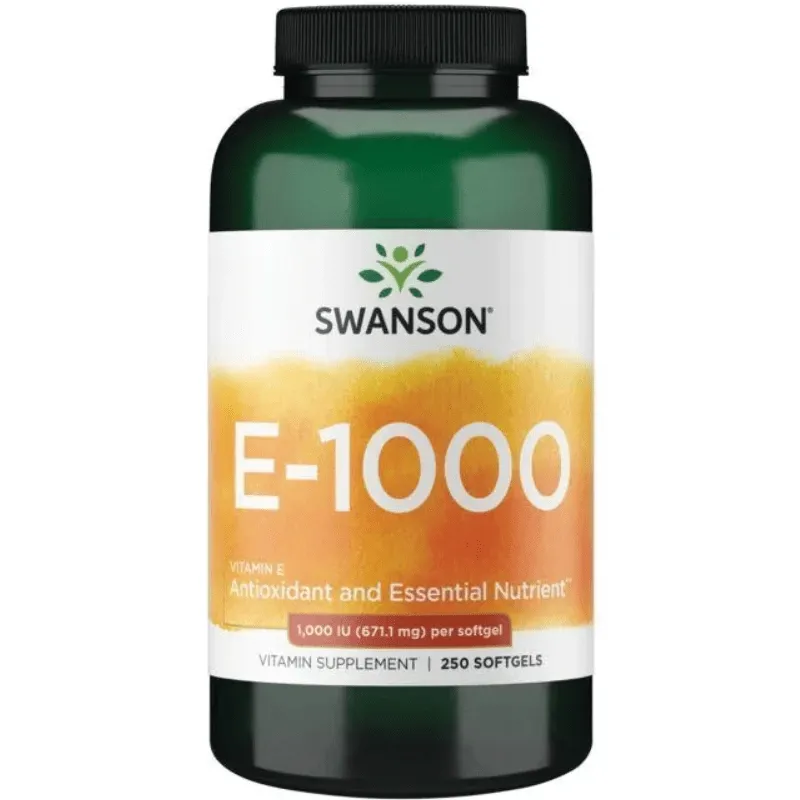 Swanson Vitamina E 1000 UI - 250 Cápsulas