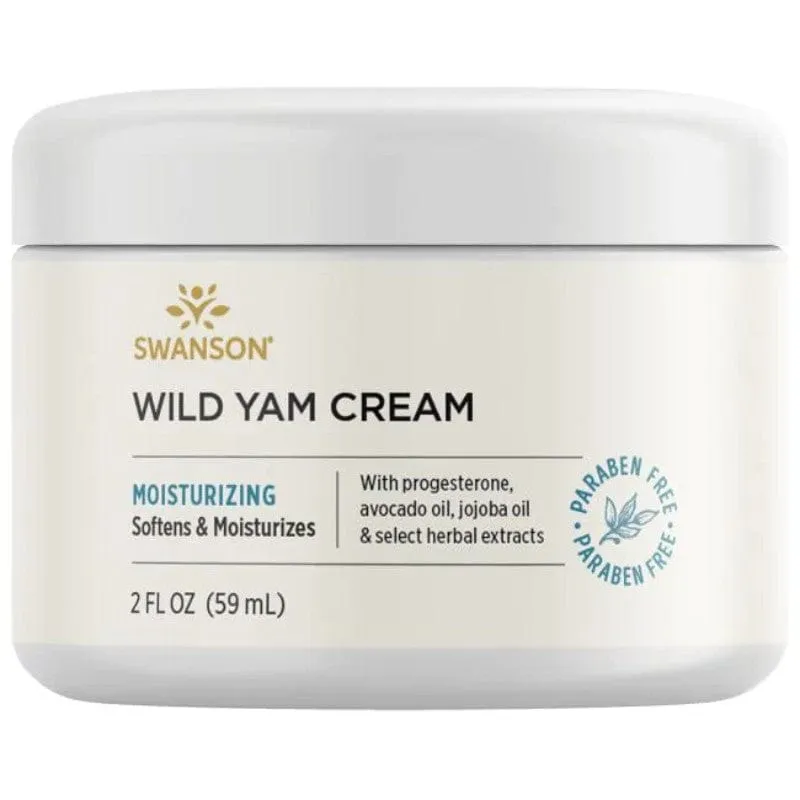 Swanson Crema de ñame silvestre (Progesterona natural) - 59 ml