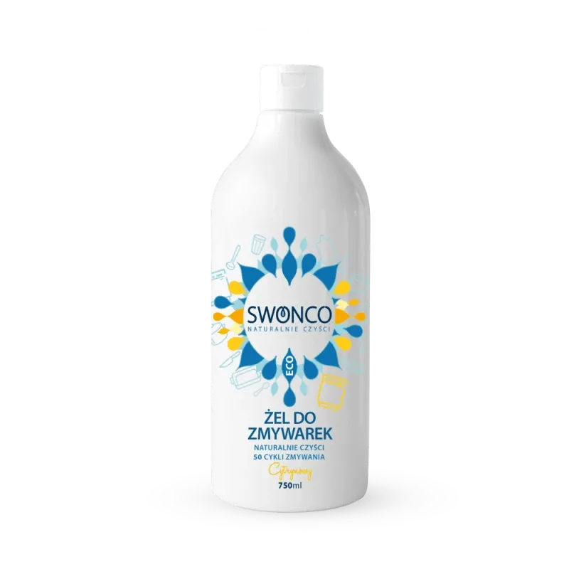 Swonco Gel lavavajillas, Limón - 750 ml