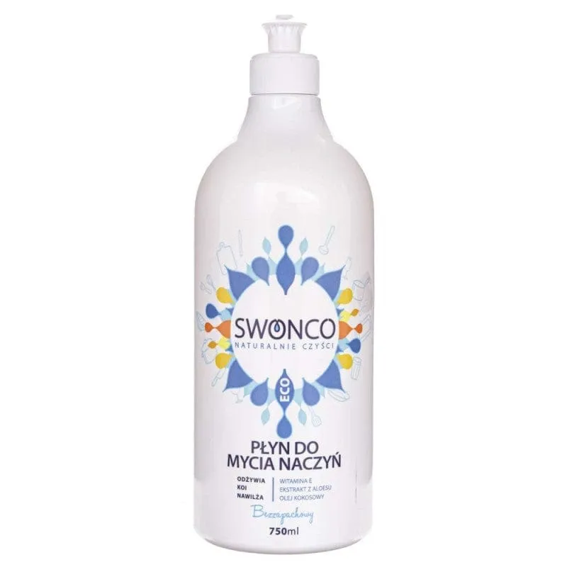 Swonco Líquido lavavajillas, Sin perfume - 750 ml