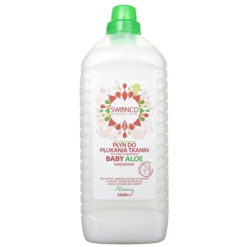 Swonco Suavizante Baby, Aloe - 2000 ml