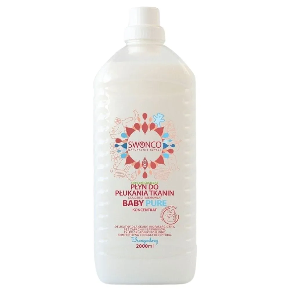 Swonco Suavizante para ropa Baby Pure, UNS cented - 2000 ml