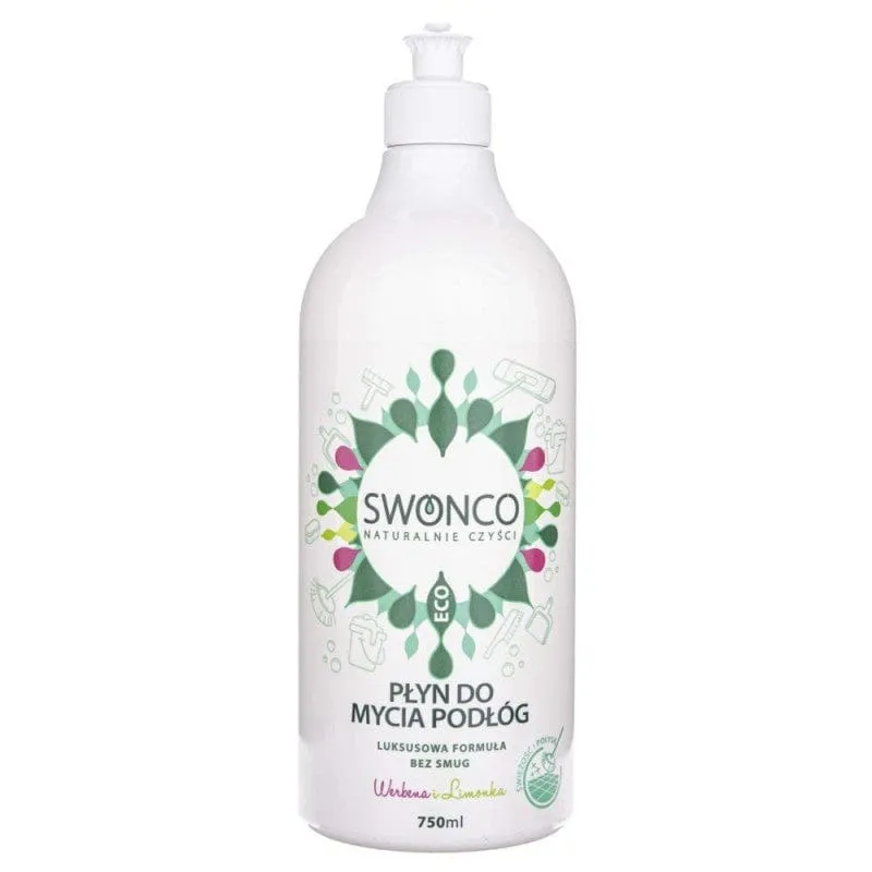 Swonco Limpiador de Suelos Líquido, Verbena-Lima - 750 ml