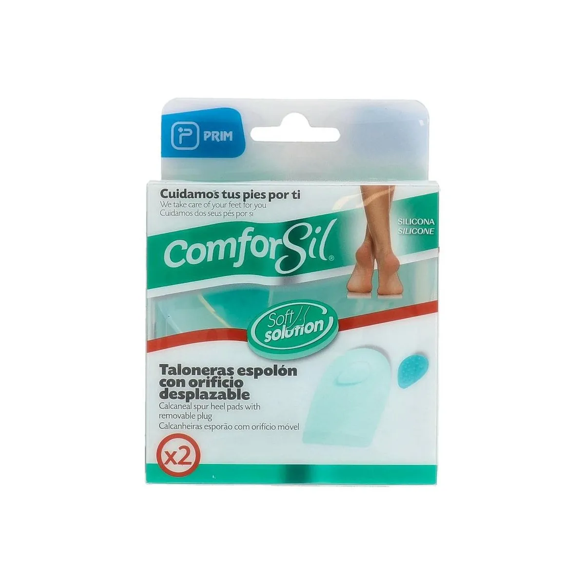 Talonera Comforsil Espolon C/Orificio Prim cc215 t1 (34-37)