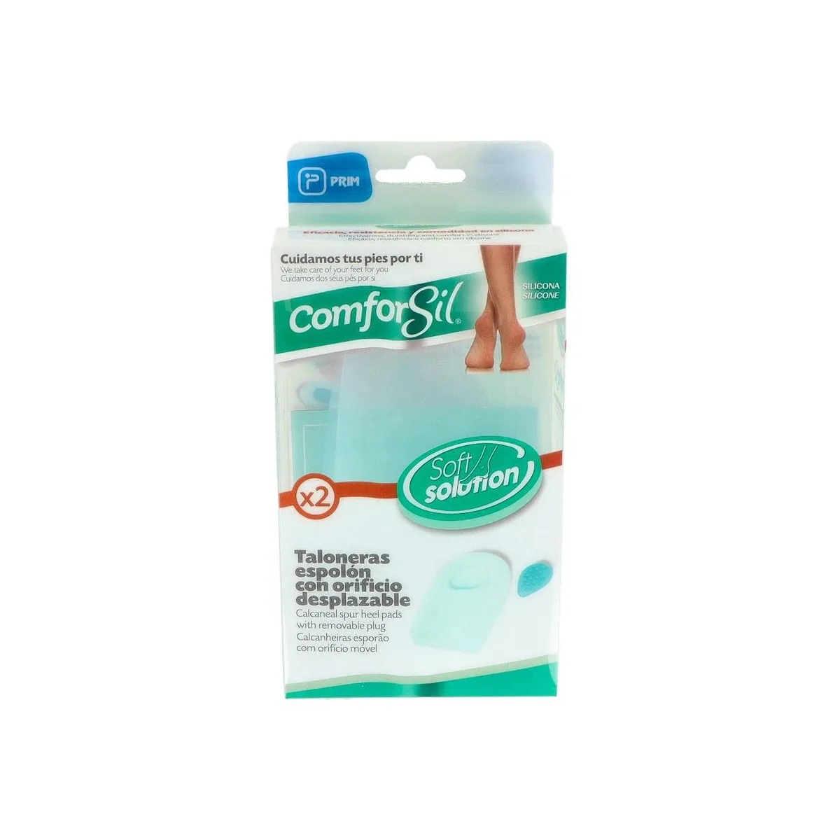 Talonera Comforsil Espolon C/Orificio Prim cc215 t3 (41-43)