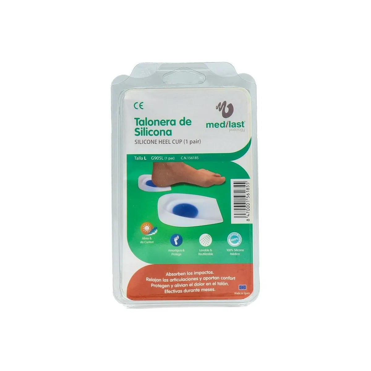 Talonera Medilast Silic 42-46 Tl Re g905l
