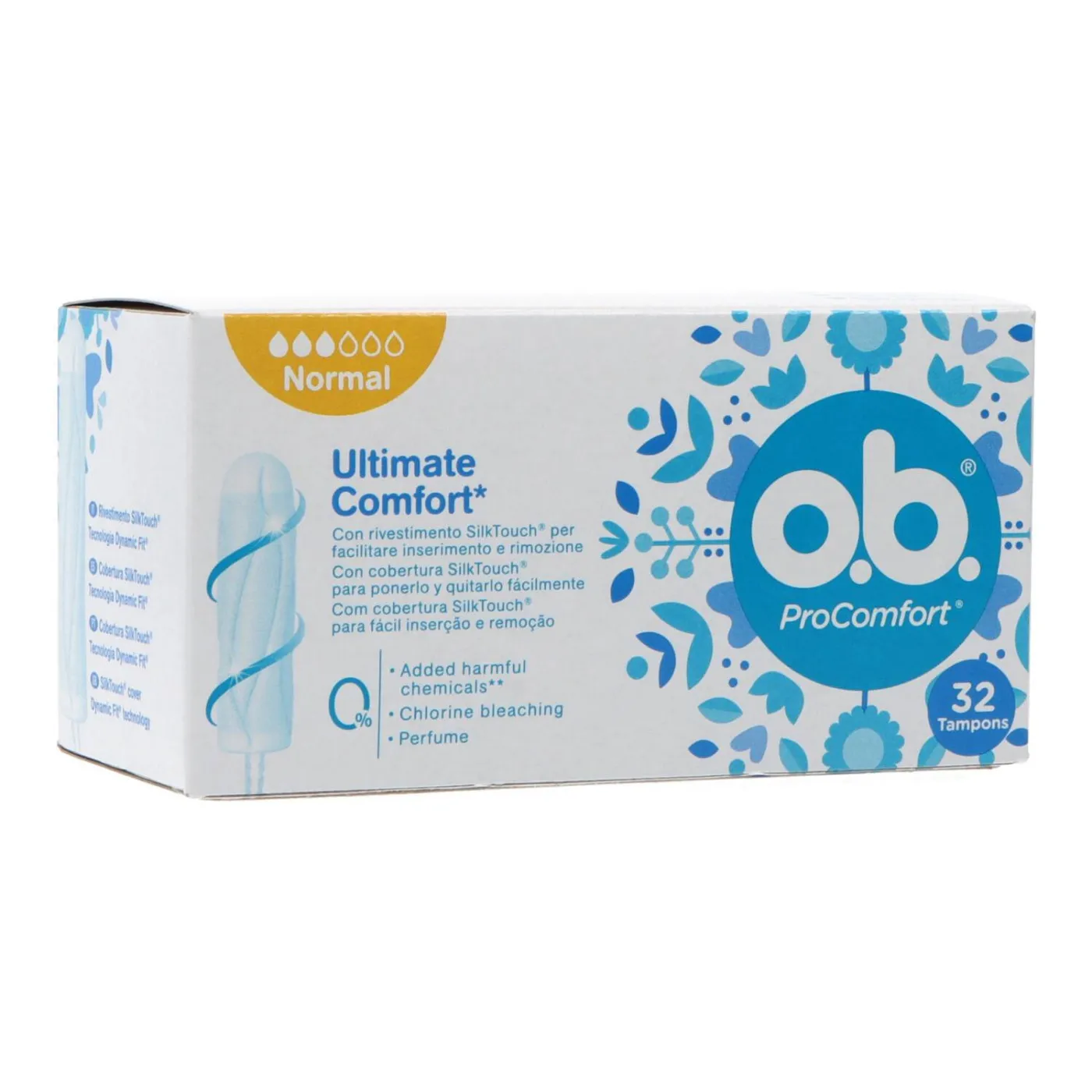 Tampones O B Procomfort Normal 32 Uds