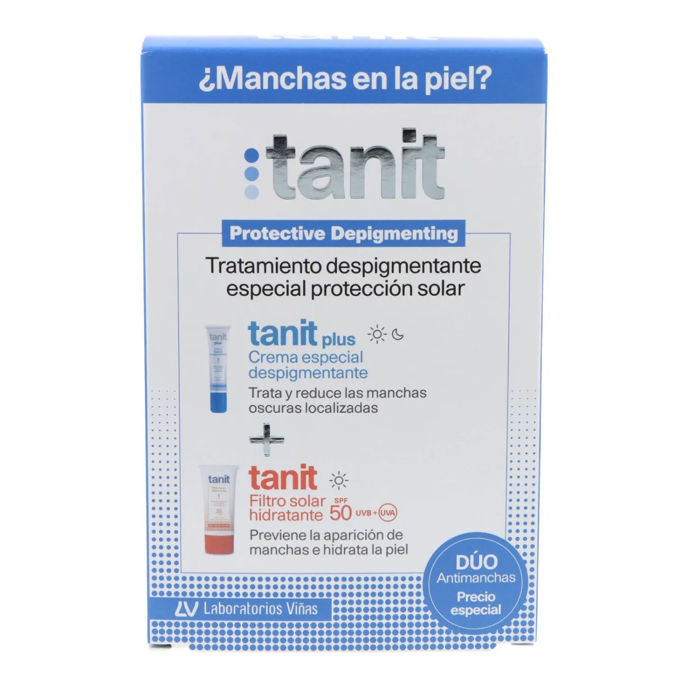 Tanit Tratamiento Anti-manchas Oscuras 15 Ml+ Filtro Solar Spf50 50 ml Promo
