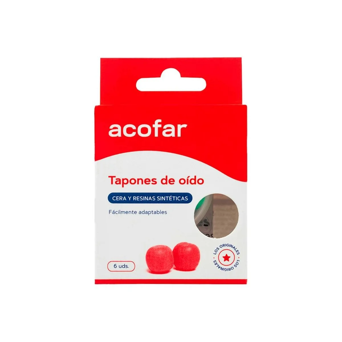 Tapon Oido Cera Acofar 6 Un