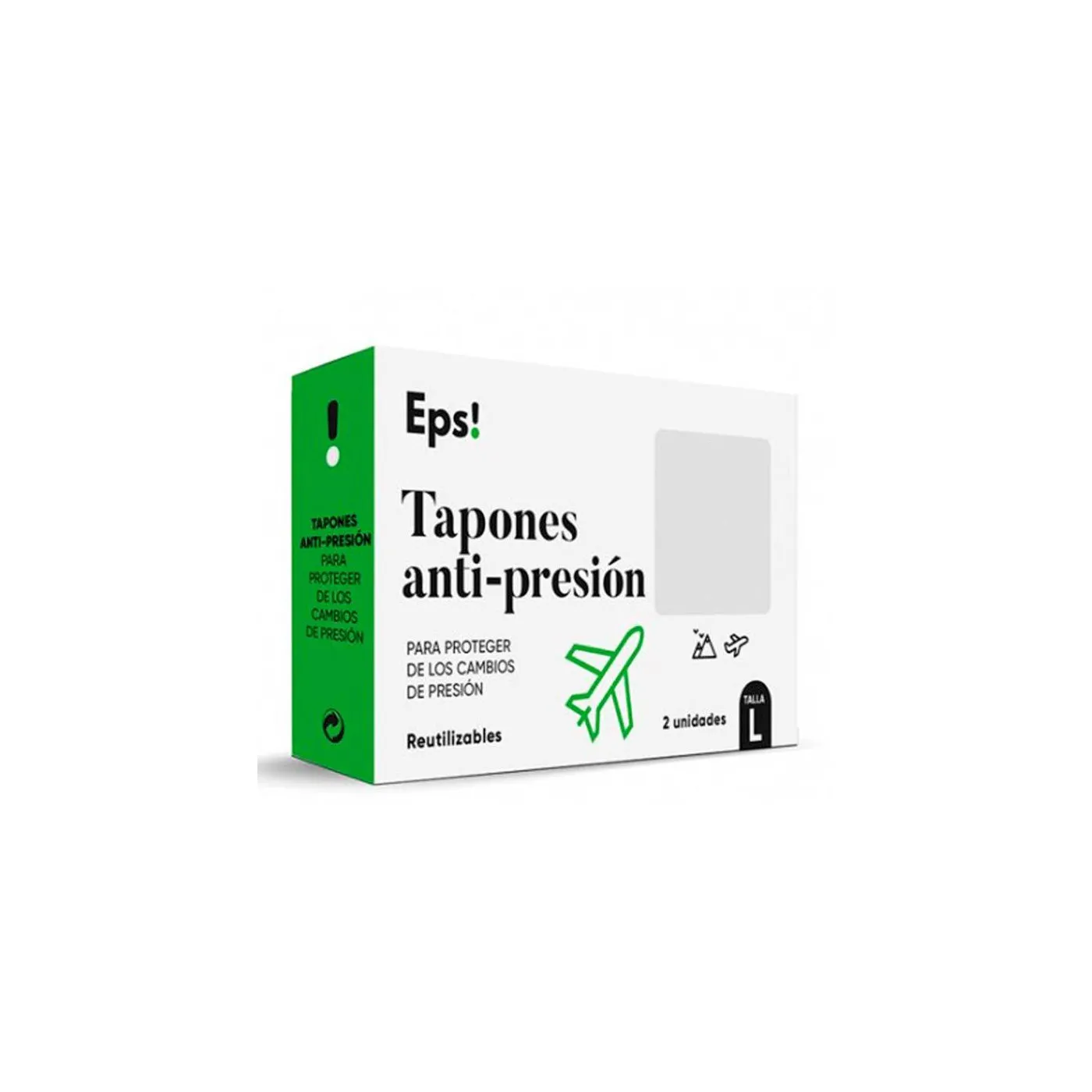 Tapones Antipresion Eps 2 Unidades Talla L