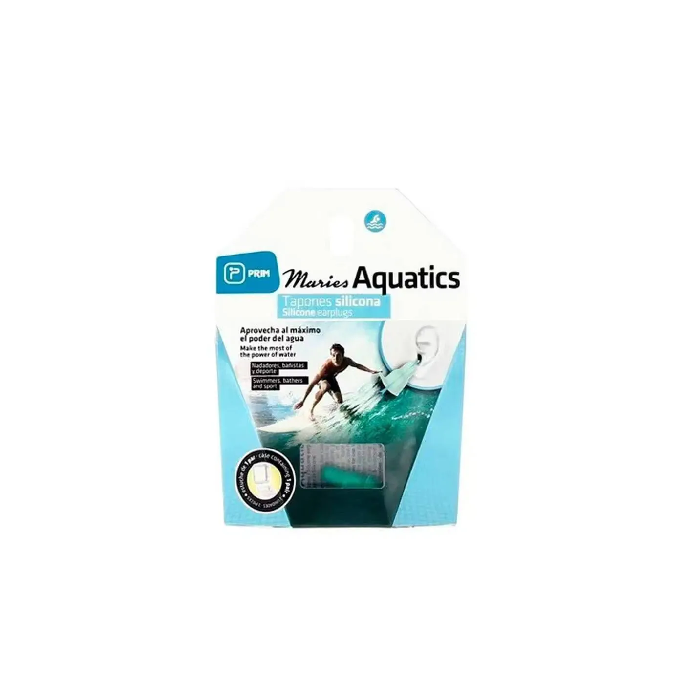 Tapones Oidos Silicona Maries Aquatics 2 U