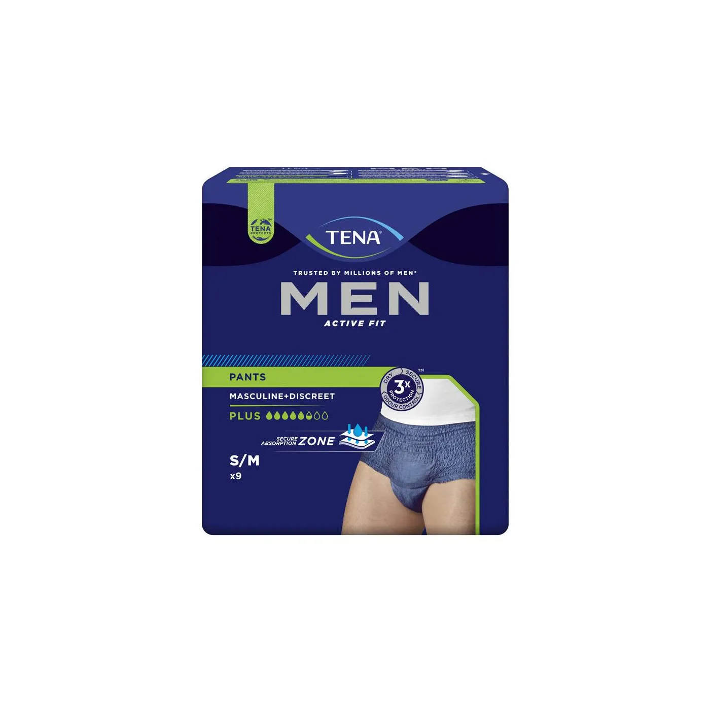 Tena Men Pants Active Fit Pants Plus Talla S/m 9