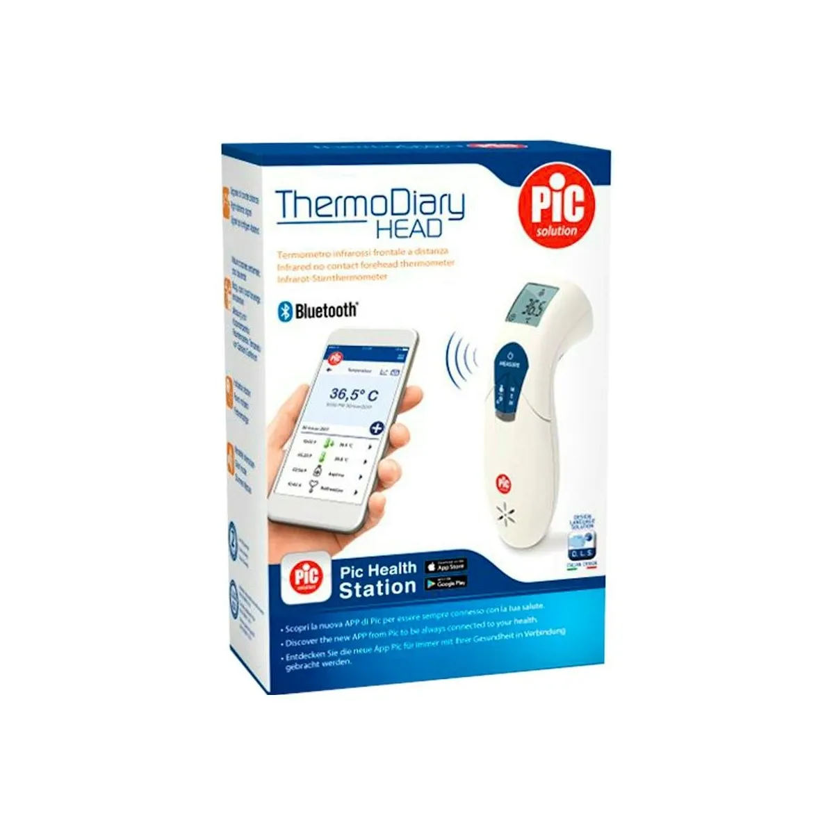 Termometro Cli Dig Ir Pic Thermodiary Head S/Cont Infrar Frente